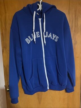 Blue Jay Royal Blue Full-Zip Hooded Jacket